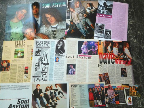 SOUL ASYLUM 162 TEILE/PARTS CLIPPINGS LOT 0622 - Picture 2 of 3