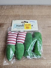 Vintage Craft Elf Doll Hands And Feet Cloth Project Set