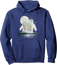 Polar Bears Zoo Animal Lover Zookeeper Nature Cute Unisex Hooded Sweatshirt