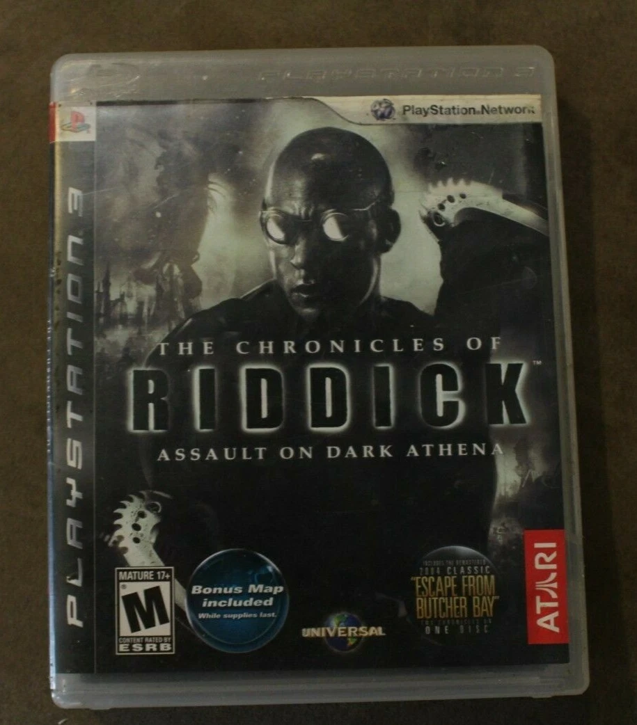 Riddick PS3 Box Artwork and Booklet Only NO Game eBay