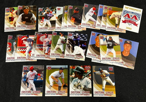 2004 TOP PROSPECTS EASTERN LEAGUE SET CANO/GRANDERSON/WRIGHT/HOWARD (AA) 111422 - Picture 1 of 5
