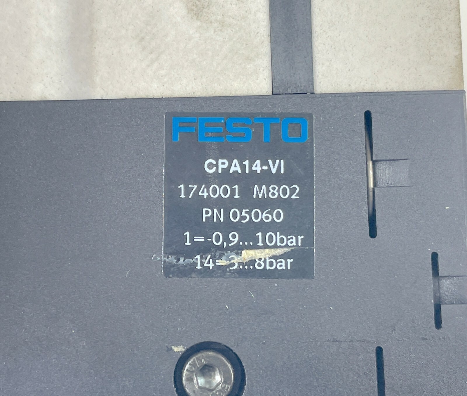Festo Ebay FESTO CPA14-VI 174001 | eBay