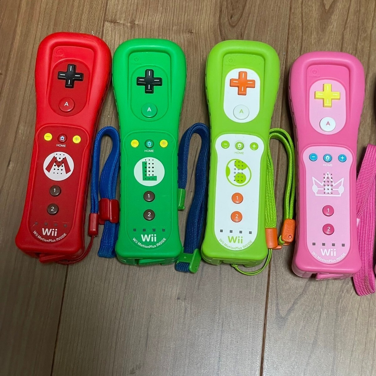 NINTENDO WII Remote Motion Plus MARIO LUIGI PEACH YOSHI TOAD KOOPA