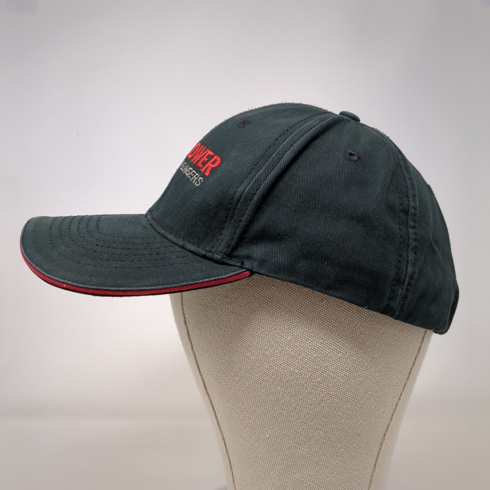 Power Engineers MAX Strapback Hat Black OSFA Embr… - image 4