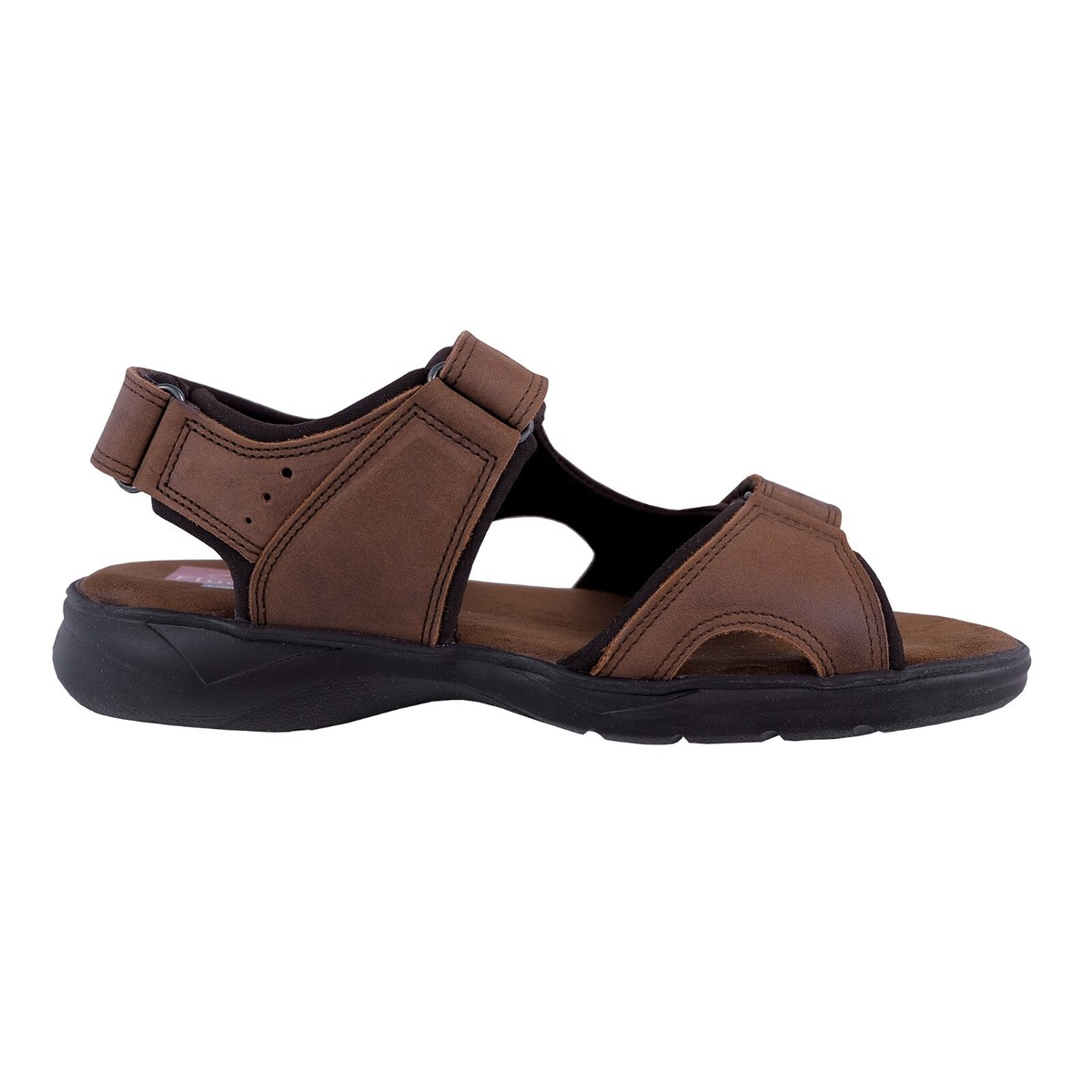 Sandalias Trekking Hombre Sandalia Fluchos Dozer Piel Marru00f3n - Main Image