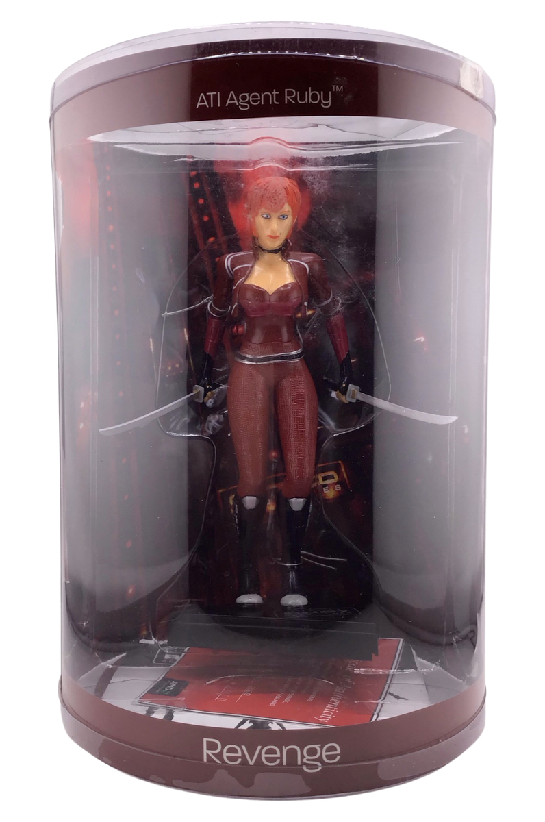 AMD ATI AGENT RUBY REVENGE SPECIAL OPS 2009 LIMITED EDITION FIGURE