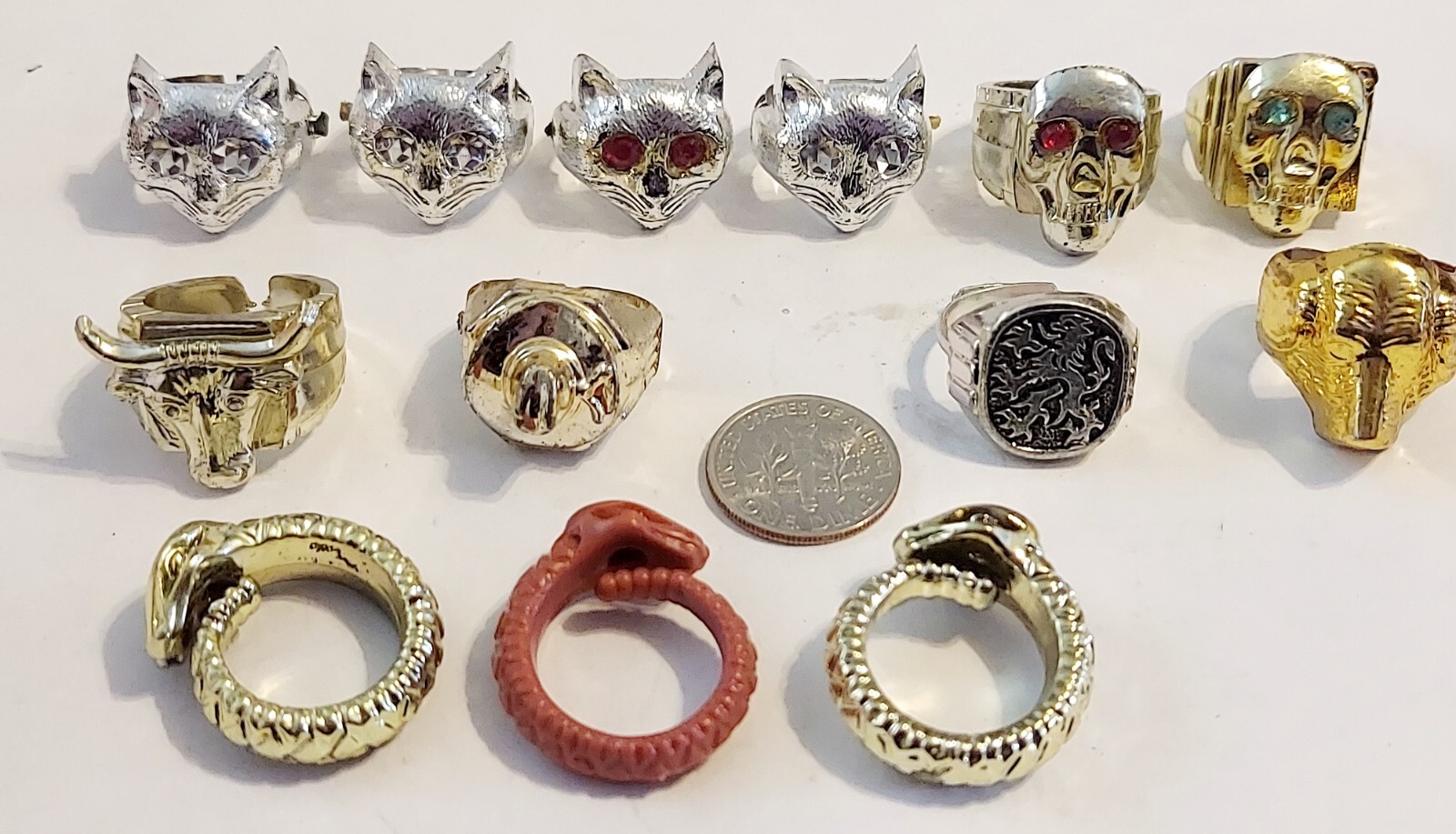 Vintage Cracker Jack RINGS Plastic Gumball Vending eBay