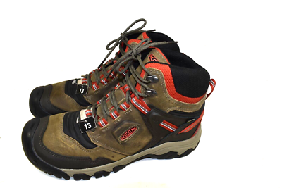Keen Ridge Flex Mid Waterproof Hiking Boot Men display picture 1