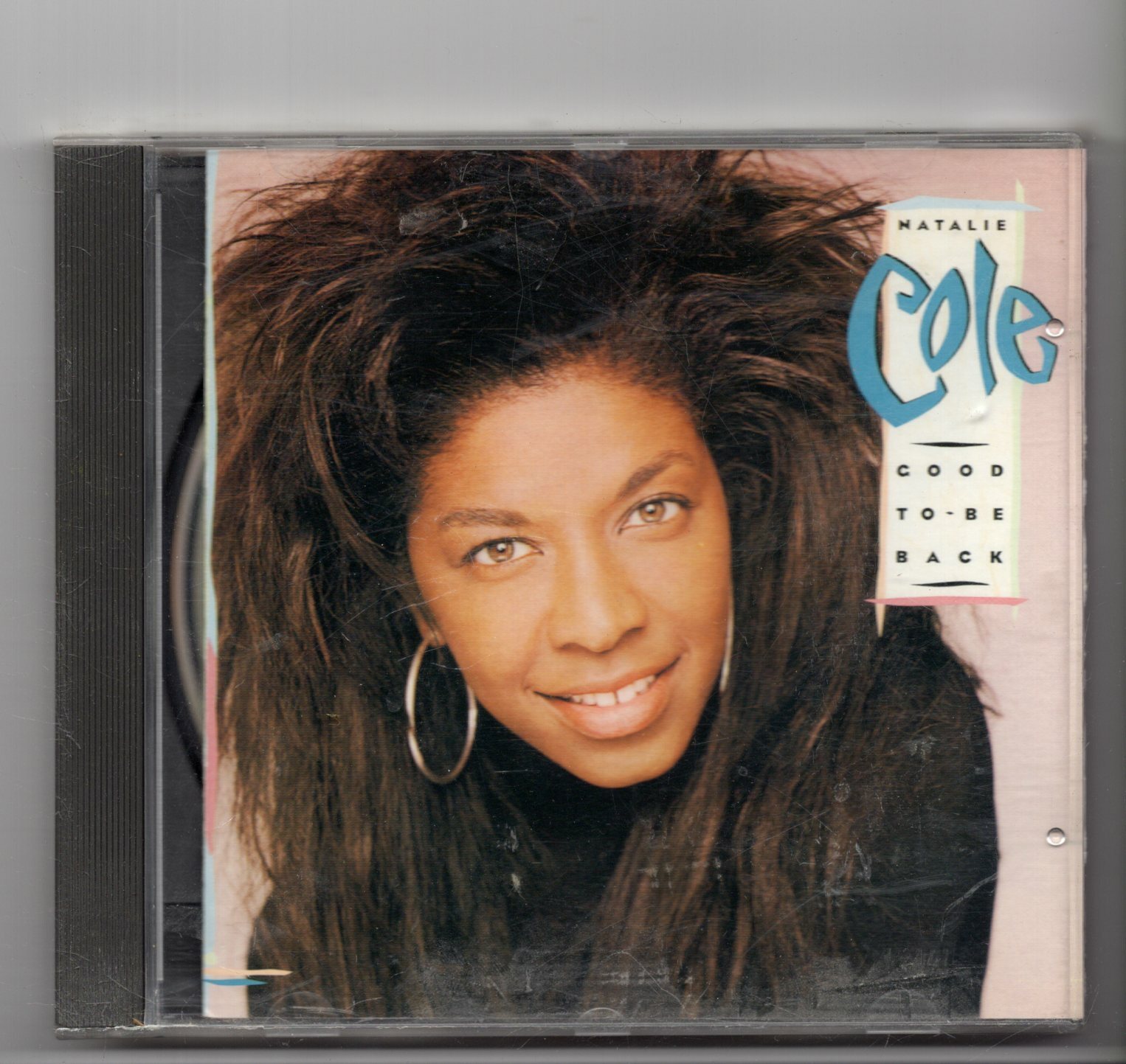(JM725) Natalie Cole, Good To Be Back - 1989 CD