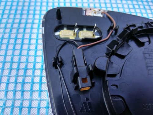 15-18 OEM PORSCHE CAYENNE lato sinistro AUTO DIM VETRO SPECCHIO RISCALDATO L USA tipo PIATTO - Foto 5 di 6