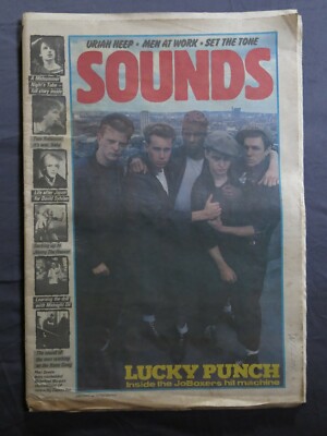 SOUNDS 2nd July 1983 ~ JoBoxers ~ Uriah Heep ~ Midnight Oil!