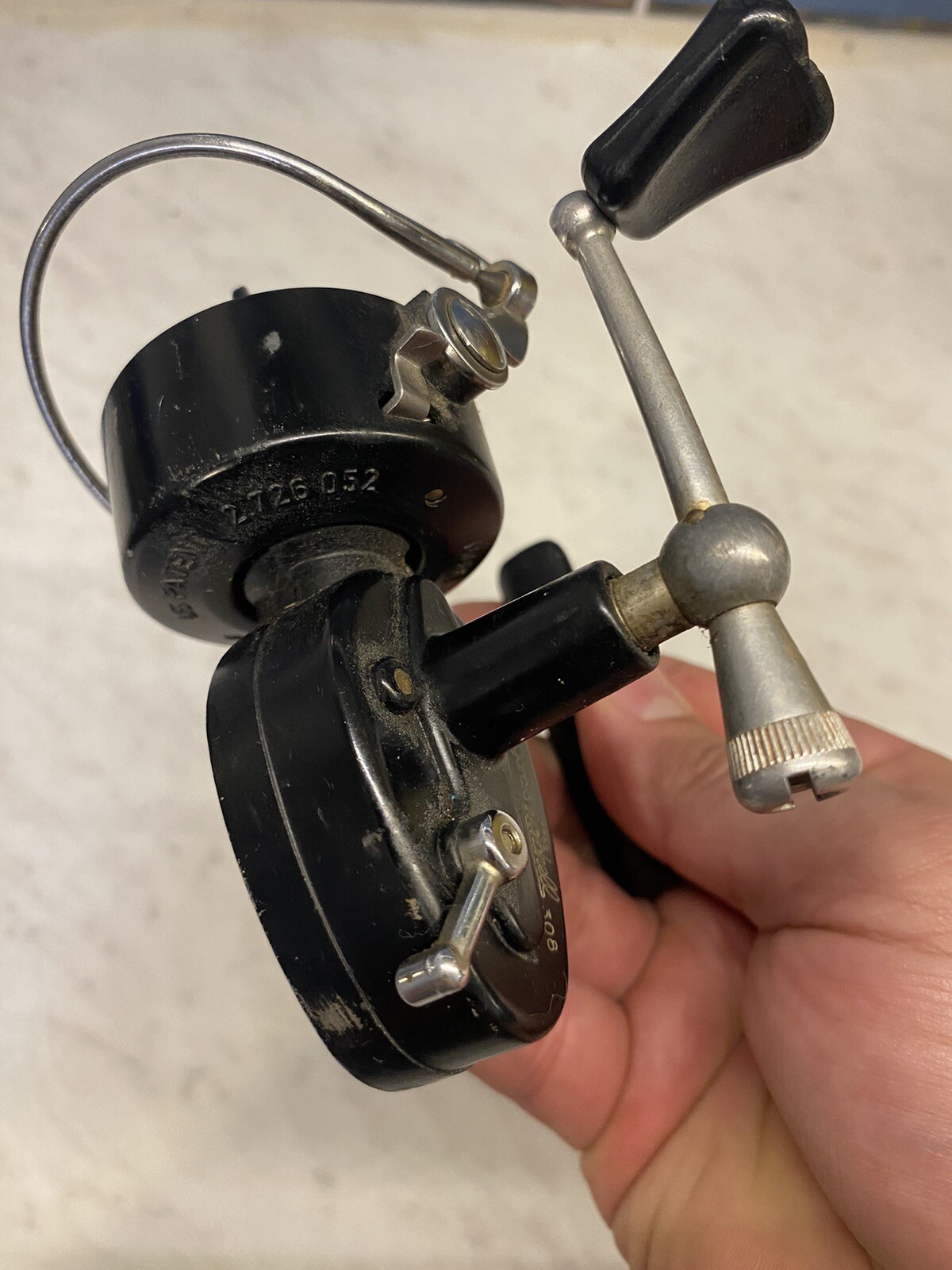 Vintage Garcia Mitchel 308 Micro Lite Spinning Reel Fishing Mini