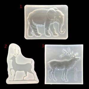 Animal Resin Molds Silica Gel Mold Crystal Glue Epoxy DIY Silicone Casting Mould