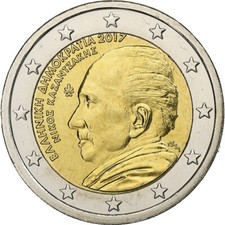 [#1165063] Griechenland, 2 Euro, 2017, Bi-Metallic, UNZ+, KM:New