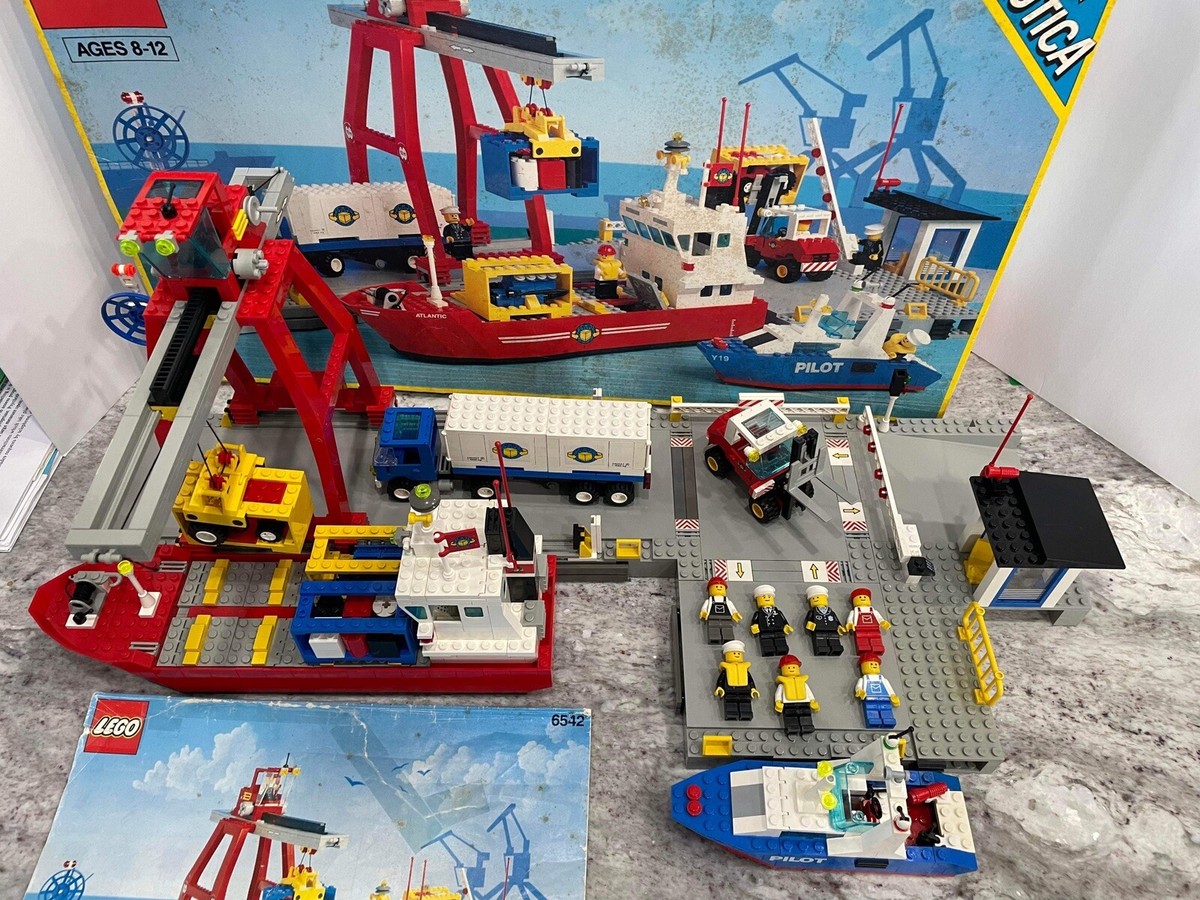 LEGO 6542 Launch Load Seaport complet mais avec pièces de