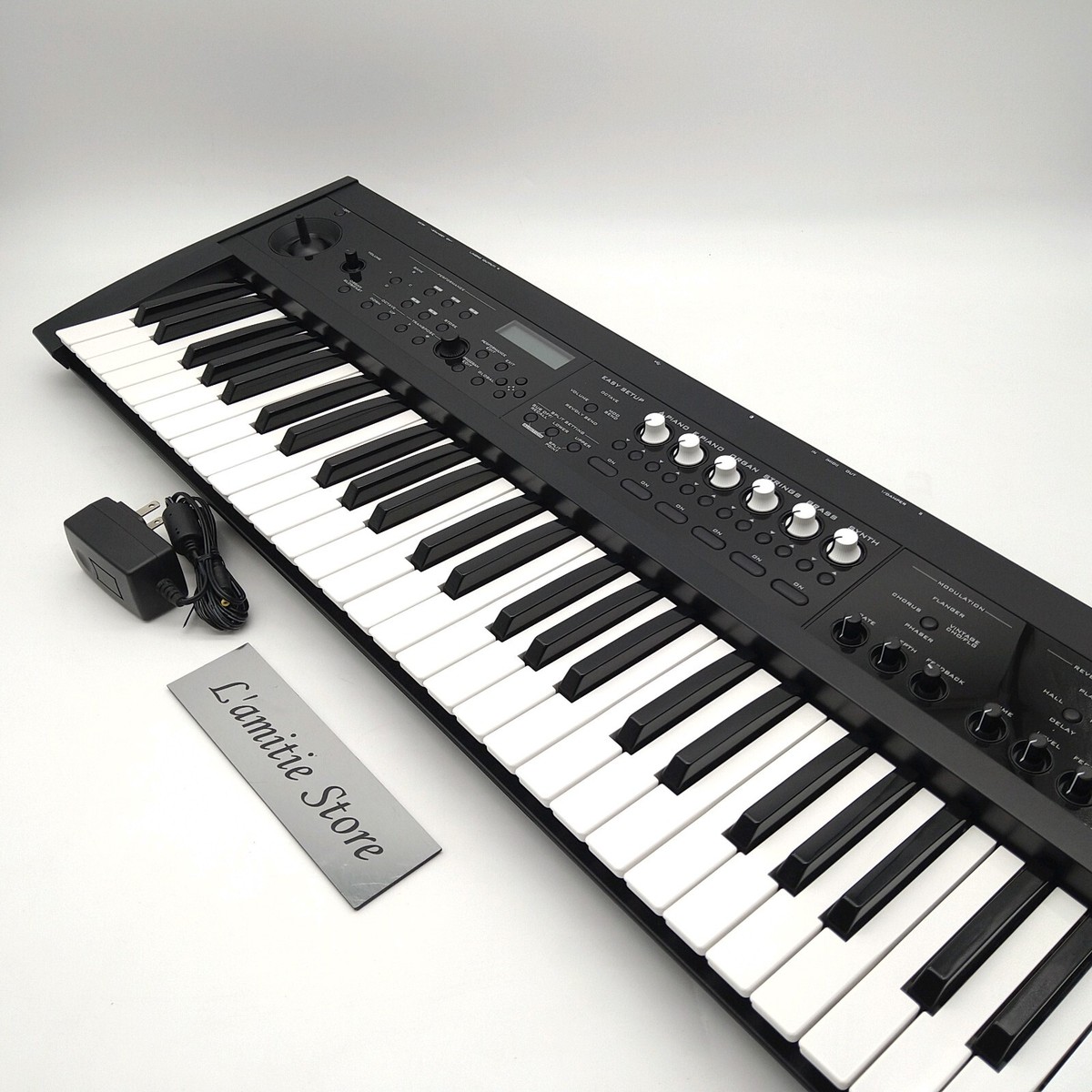Korg PS60+Case 61-Key Electric Keyboard Synth Synthesizer Korg PS60+Case 61-Key Electric Keyboard Synth Synthesizer
