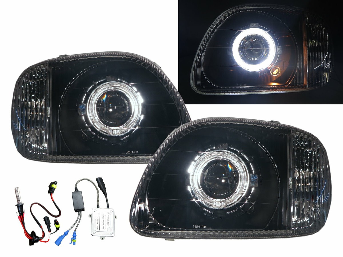 March K11 98-02 Guide LED Angel-Eye Projector Headlight