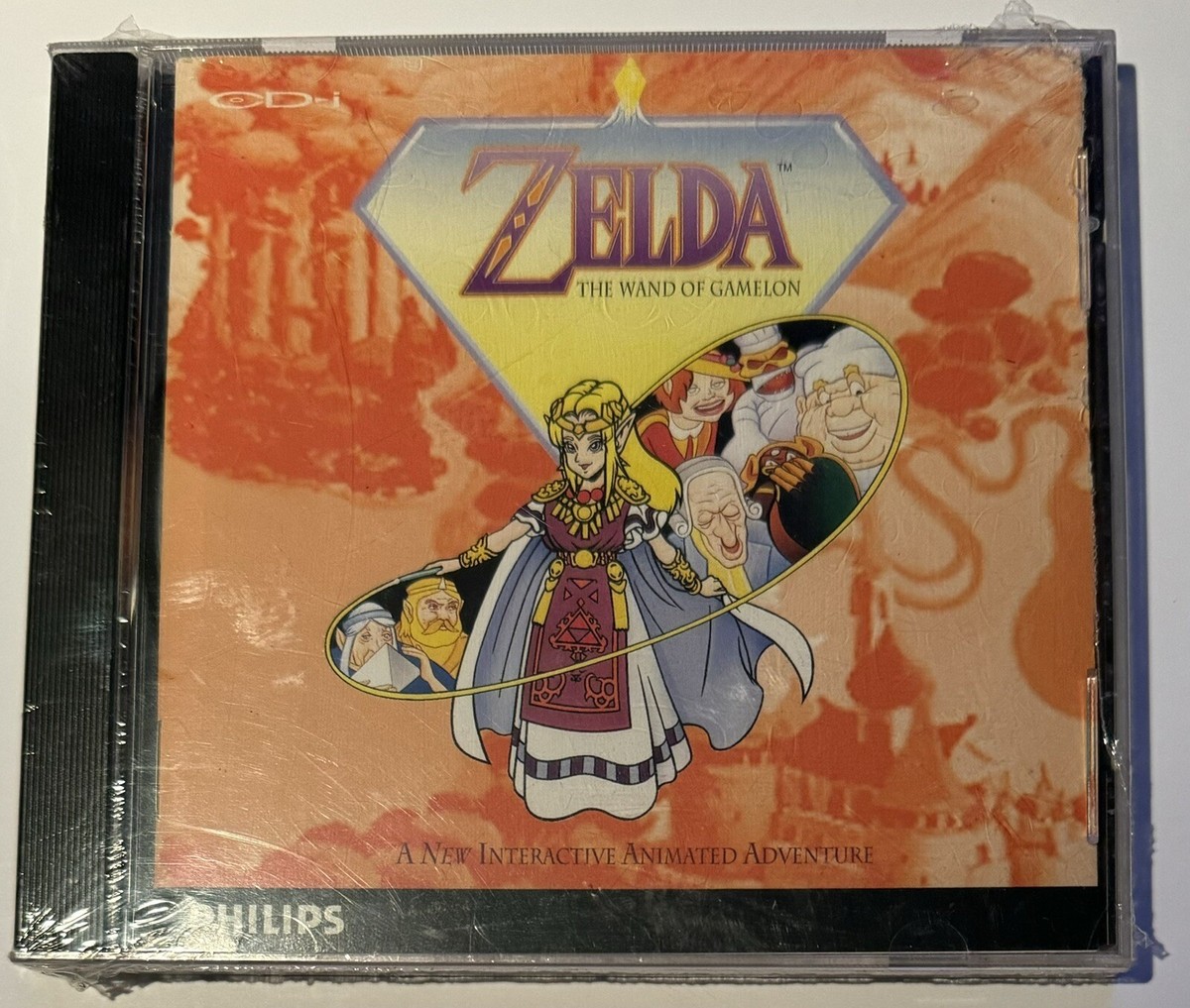 Zelda: The Wand of Gamelon (Philips CD-i, 1993) NEW SEALED NOT BOX