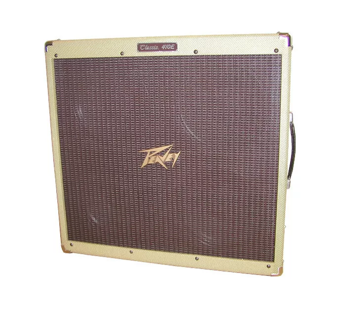Peavey Classic 410E 4x10 Cabinet w Side Handle Black Vinyl Cover