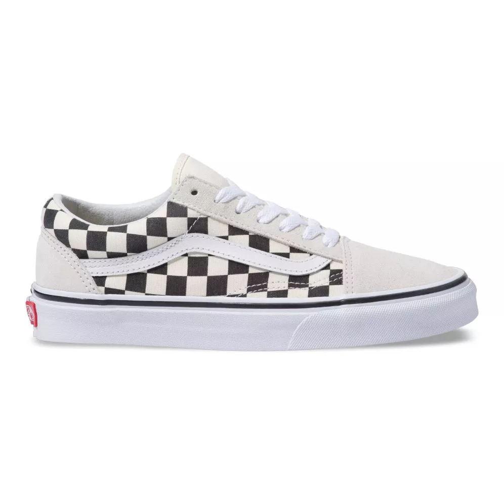 Vans - Skool Unisex Shoes | Checkerboard - White / Black eBay