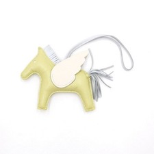 Hermes Swift & Jaune Bourgeon Bleu Rodeo MM Pegasus Medaillon Tasche 152317382