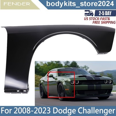 Front Right Passenger Side Fender For 2008-2020 2021 2022 2023 Dodge Challenger