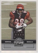 2008 Bowman Fabric of the Future Relics Jerome Simpson #JS 0l2