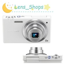 Samsung MV800 Compact Digital Camera 16MP 5x Optical Zoom White Tiltable Screen