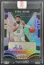 KYRIE IRVING 2019-20 PANINI PRIZM #SG-KIV SIGNATURES AUTO MOJO 22/25 NETS