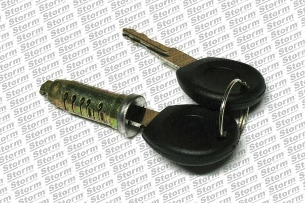 Poignée de porte 9662503 VW Transporter avant gauche noire avec serrure et clés