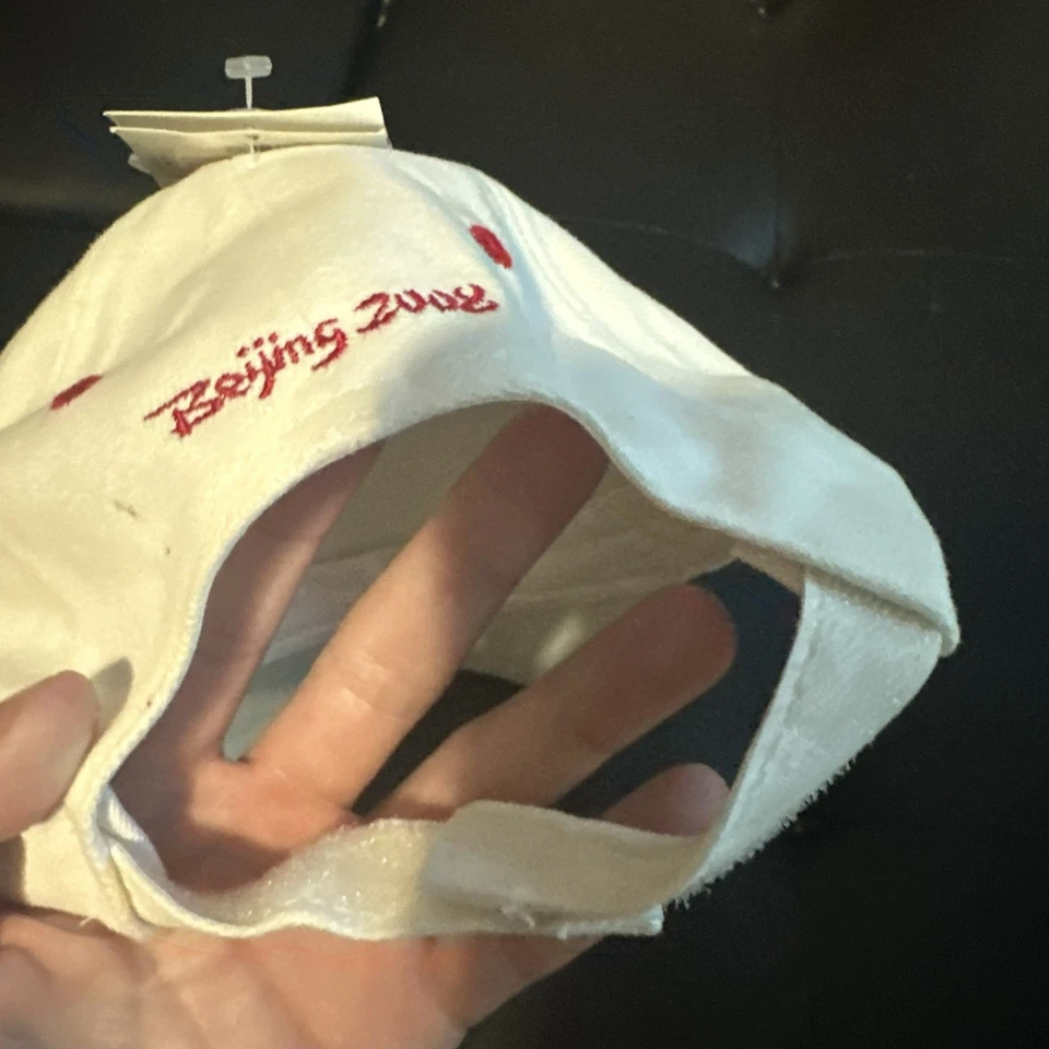 Beijing 2008 olympics hat white brand new with tags - Image 4 of 4