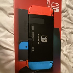 Nintendo Switch Console Neon Blue & Red Joy-Con 32GB Wi-Fi Handheld System