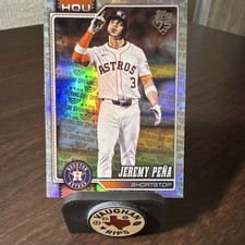 Topps Series 1 2026 Jeremy Peña Houston Astros Opening Day #307 Baseball Card