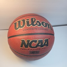 Wilson NCAA Replica Game Ball Basketball Composite Leather
