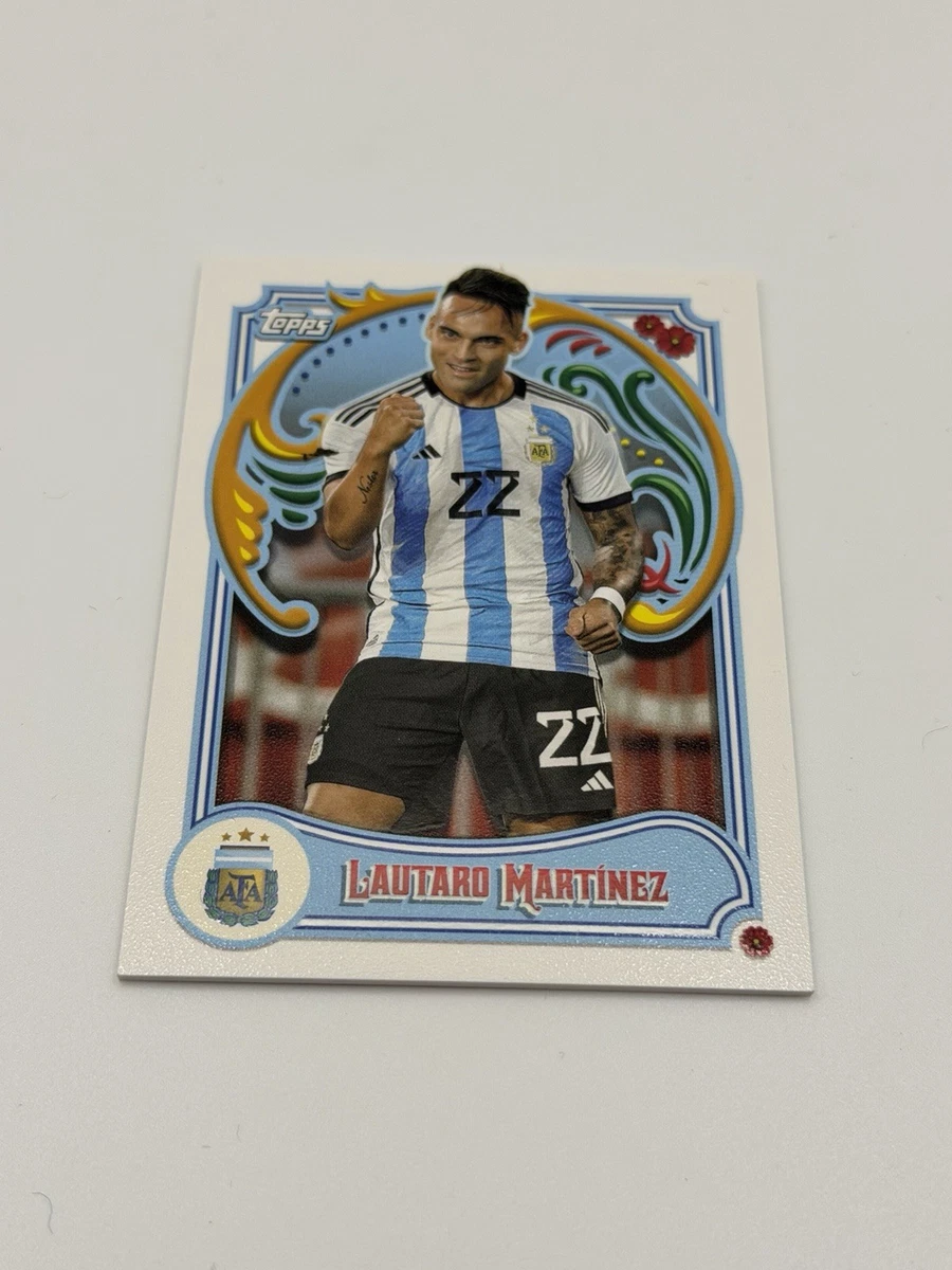 2023 Topps Argentina Fileteado - Lautaro Martinez #22 for sale | eBay