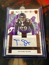 2025 Panini Impeccable Vibe Bronze TYRIQUE STEVENSON Auto /25 Chicago Bears