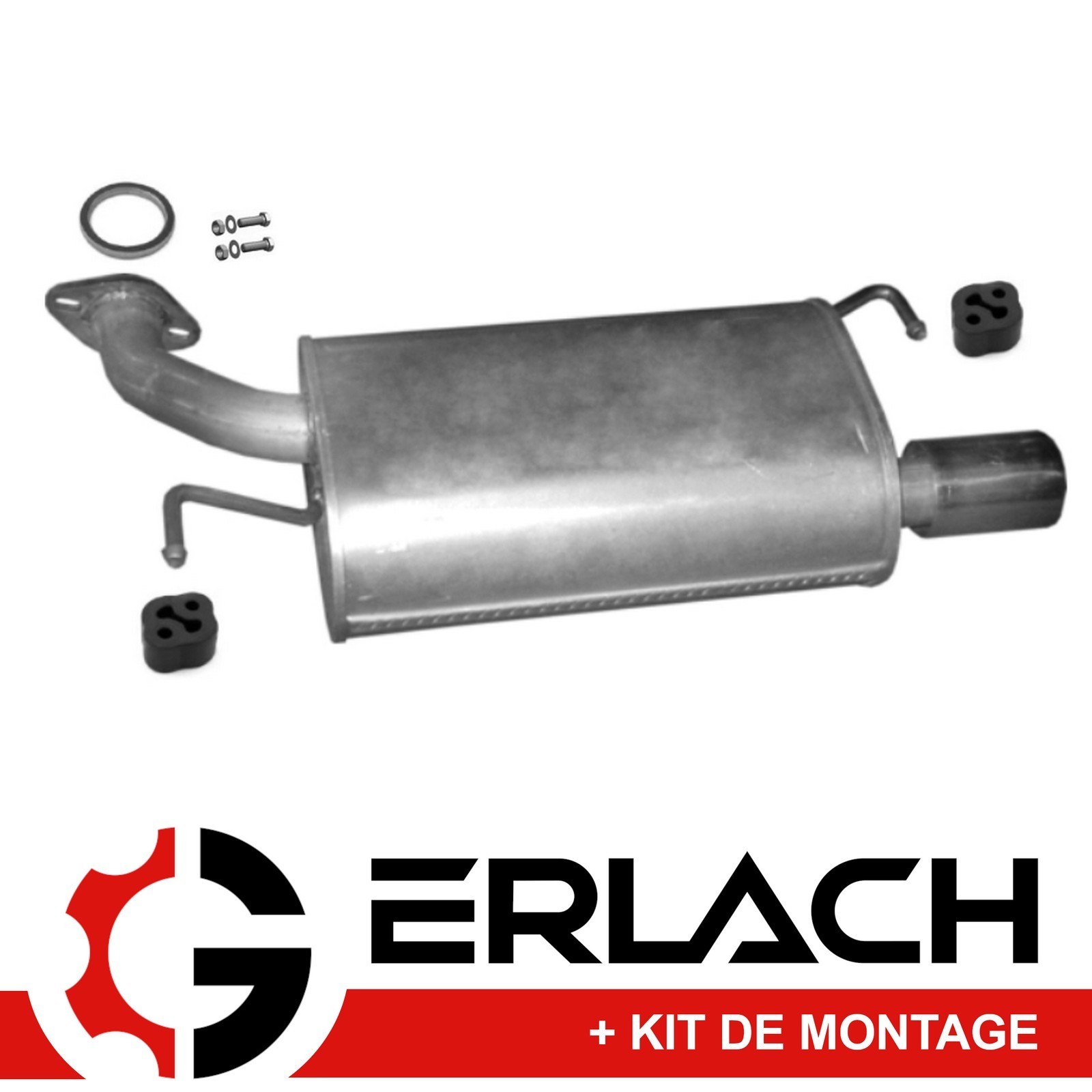 Silencieux arriere pour Mazda 6 2.0 2.5 4921 reparation controle technique