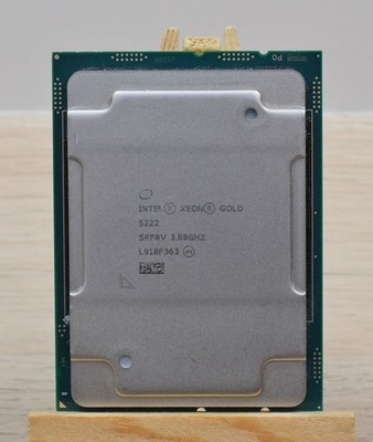 Intel Xeon Gold 5222 SRF8V 3.80GHz 16.5MB Quad Core LGA3647 CPU Processor