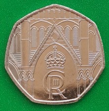 2023 50p coin KING CHARLES Ill CORONATION UNCIRCULATED