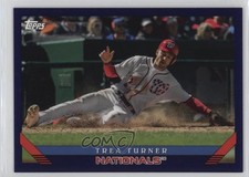 2019 Topps Archives 1993 Design Purple 48/175 Trea Turner #207 10k8