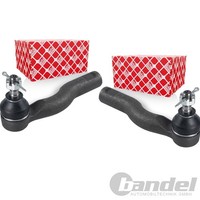 2X febi bilstein SpurstangenkÖPfe Passend FüR Toyota Avensis Links+Rechts