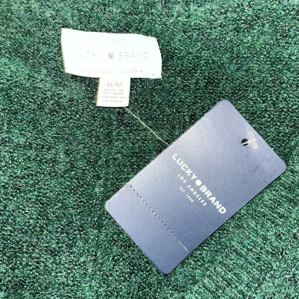 Новый с Ярлыками Lucky Brand женщин изумруд V шеи свитер мягкий удобный L/S размер M - Изображение 4 из 4