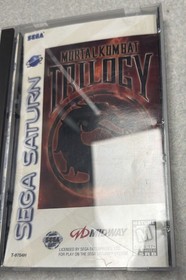 Mortal Kombat Trilogy (Sega Saturn) Game and Case VGC Authentic Read Description