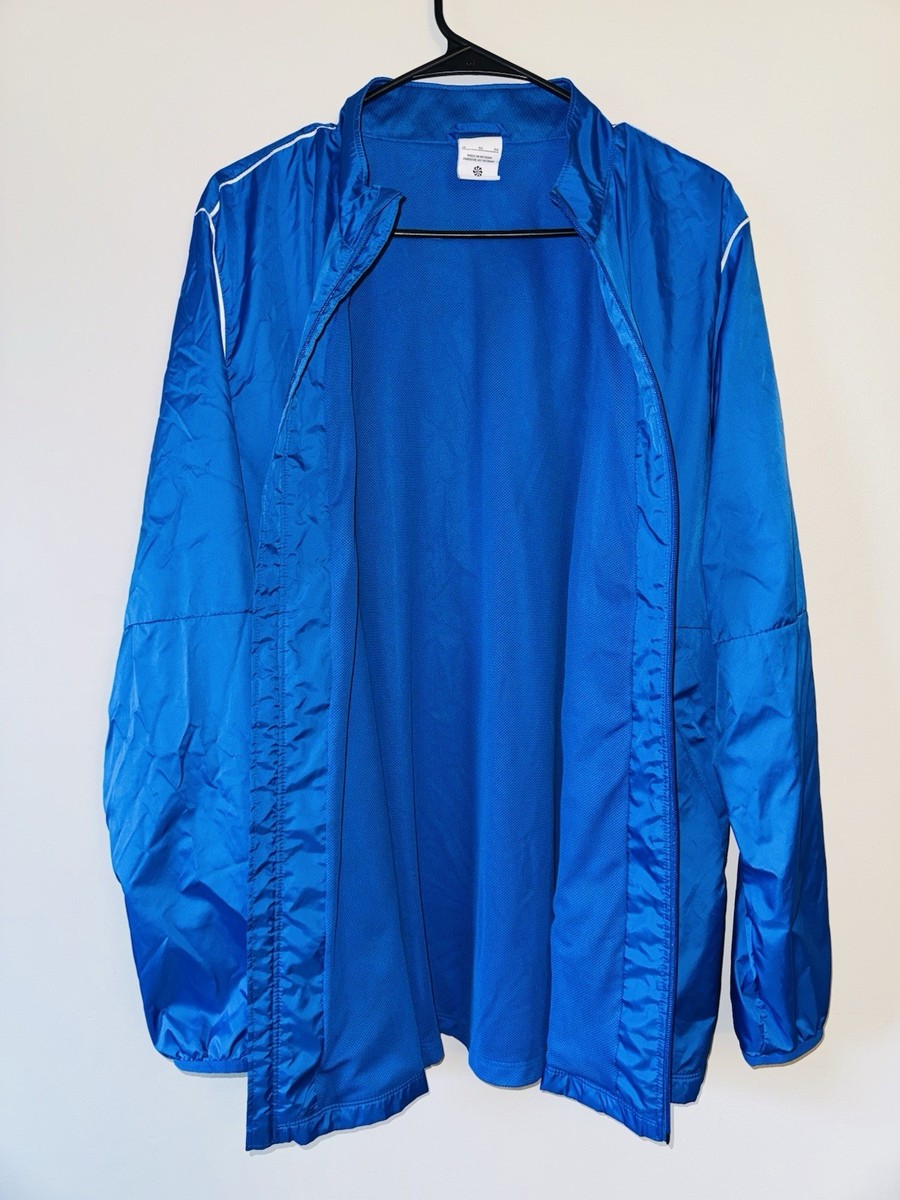 Nike Repel Park 20 Jacket Men's XL Royal Blue BV6881-463 Full Zip