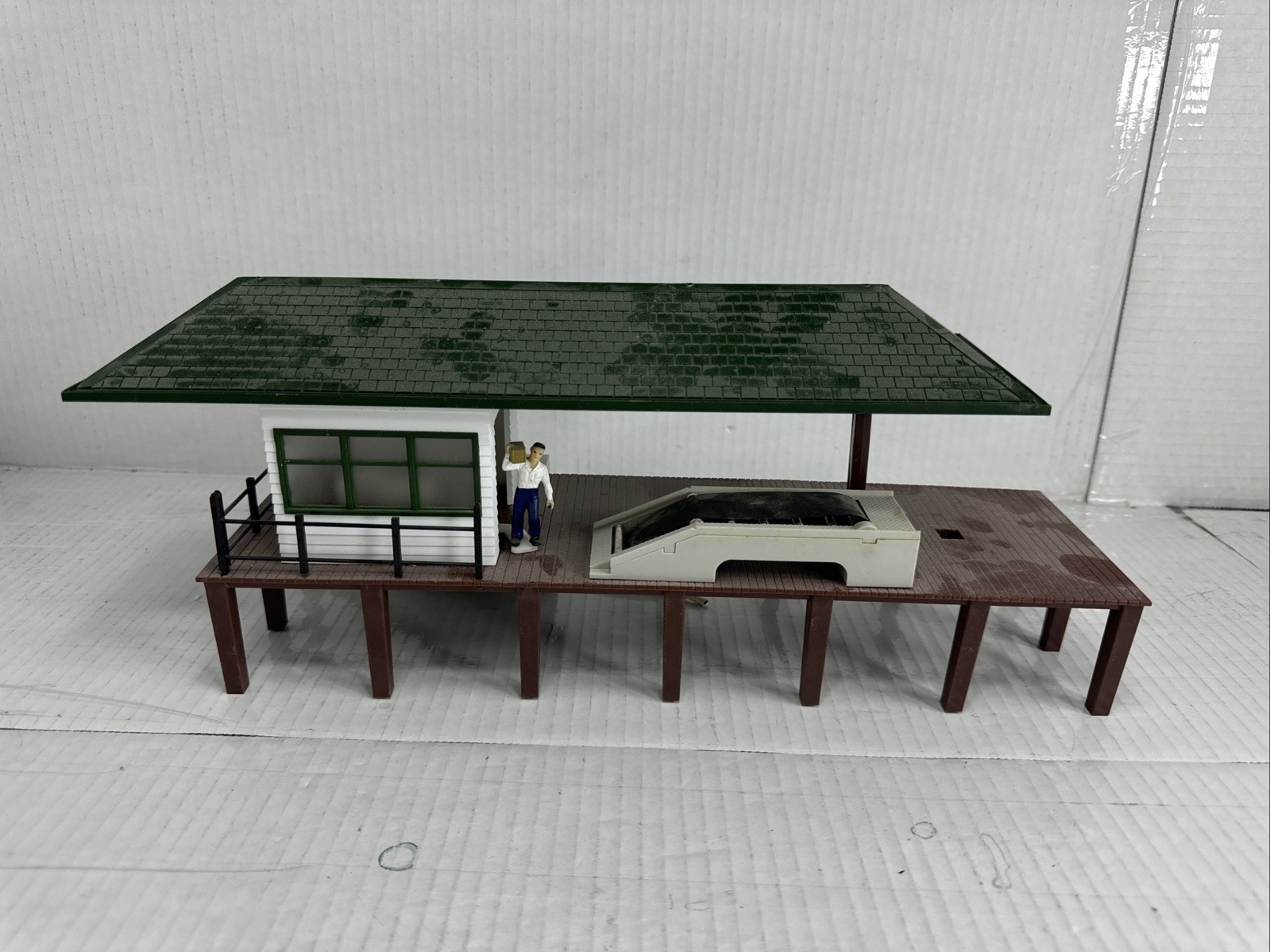 K-line O Gauge Operating Platform Building For Train Set Layout Scenery