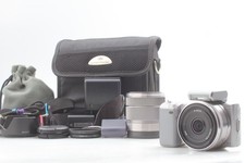 Near MINT SONY Alpha NEX-5 Digital Camera w/18-55mm 16mm Lens From JAPAN
