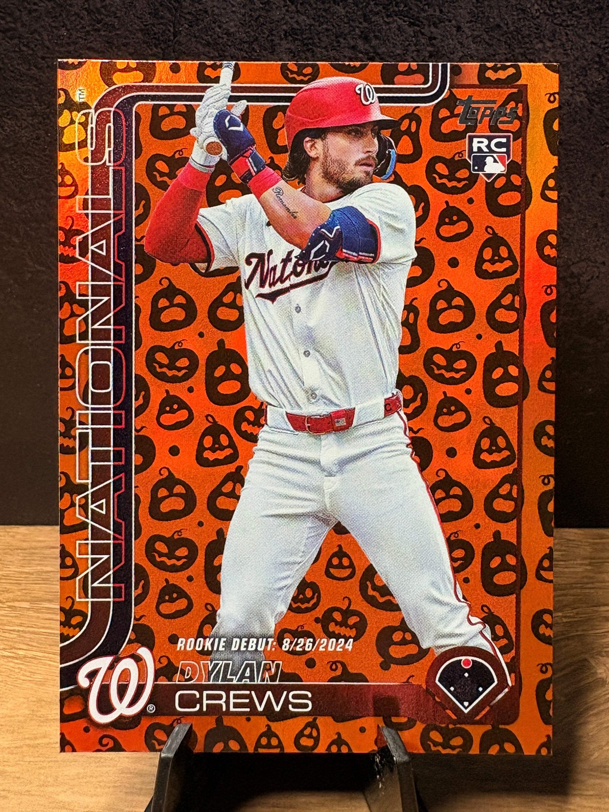 Dylan Crews (RC Jack O'Lantern) - 2025 Topps Update Series Rookie #US223