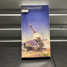 Vintage Heller 1.48 Missiles Patriot Model Kit #81138 Gulf War Made France Seal
