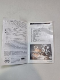 Sega CD Lunar The Silver Star Case Disc And Manual Untested