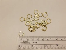 25 Rotor Clip SH-35-STZD 0.354" (9mm) Shaft Diameter, Retaining Rings